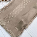GUESS NOELLE II JACQURD SCARF AW5480POL03 SES TAUPE