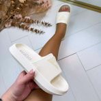 GUESS RUBBER SLIPPERS E6GZ19WG5X0 MILK