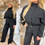 UNIQUE THE LABEL GIGI JACKET DEEP BLACK