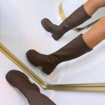 FANNY ZIP BOOT XJ-976 KHAKI