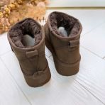 **LAATSTE MAAT 38** PLATEAU REAL LEATHER UGIE BOOT 6391 BROWN