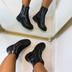 *SALE* LIANNE ZIP BOOT A-711 BLACK
