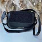 VALENTINO BAGS TEDDY SHARI FLAP BAG VBS8DP09 NERO