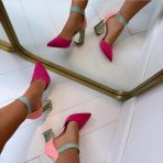 FASHIONABLE GESP HEEL 0695 FUCSIA *WEB ONLY*