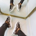 STEVE MADDEN SNEAKER GLIDER-SMR 5266 BROWN