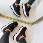 GUESS BLACK SNEAKER FLFBRTELE12 BLACK