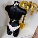 GUESS BEACH TRIANGLE BIKINI TOP E6GJ37MC04R RMKY WHITE