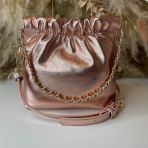 VALENTINO BAGS PACHA SMALL BUCKET BAG VBS8AF33MET ROSA