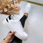 GUESS GLAMOUR SNEAKER FLTELBLEA12 WHITE/BLACK