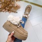 FURRY OMSLAG UGIE BOOT C-3016 KHAKI *WEB ONLY*