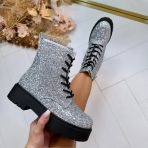 GLITTER BOOT HB-272 SILVER *WEBONLY*