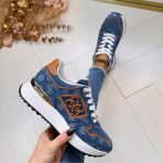 GUESS DENIM 4G LOGO SNEAKER FLJKO2FAL12 BLUE