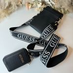 GUESS LATONA FLAP CHIT BAG BG921181 BLACK