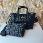 GUESS LATONA MINI TOTE BAG QG921175 BLACK