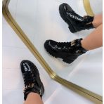 GUESS SHINE LOGO BOOT FLTSOMPAT10 BLACK