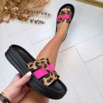 *SALE* HELLA SLIPPER **LS-367** LEOPARD