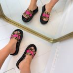 *SALE* HELLA SLIPPER **LS-367** LEOPARD