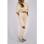 REINDERS JOGGER I AM SO HUNGRY 4131A CREME