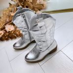 **KIDS** COWBOY LAARS T2009P SILVER *WEB ONLY*