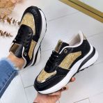 *SALE* KYRA SNEAKER 9092 BLACK *WEBONLY*