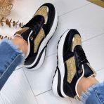 *SALE* KYRA SNEAKER 9092 BLACK *WEBONLY*