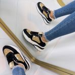 *SALE* KYRA SNEAKER 9092 BLACK *WEBONLY*