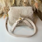 LIU JO LAPUFFY CROSSBODY BAG AF4269 E0305 SOFT CREAM