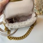 LIU JO LAPUFFY CROSSBODY BAG AF4269 E0305 SOFT CREAM