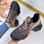 *TIJDELIJKE ACTIE* STEVE MADDEN MISTICA SNEAKER 2320 BRONZE GOLD/BLACK