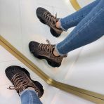 *TIJDELIJKE ACTIE* STEVE MADDEN MISTICA SNEAKER 2320 BRONZE GOLD/BLACK