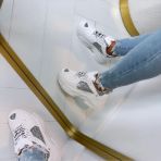 MUSTHAVE GLITTER SNEAKER A88-187 WHITE *WEB ONLY*