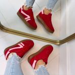 *SALE* POLLY SNEAKER PC-2815 RED *WEBONLY*