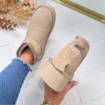 REAL LEATHER UGIE BOOT BS307 KHAKI *WEB ONLY*