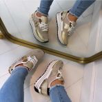 SPARKLE ROXIE SNEAKER RJH-142/ 21-Q95  GOLD *WEB ONLY*