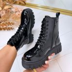 **SALE** SHINY VETERBOOT DES901*M*BLACK  *WEB ONLY*