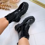 **SALE** SHINY VETERBOOT DES901*M*BLACK  *WEB ONLY*