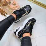 SPARKLE SNEAKER BO-152 BLACK *WEB ONLY*