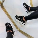 SPARKLE SNEAKER BO-152 BLACK *WEB ONLY*