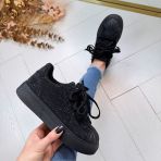 *SALE* SPARKLY SNEAKER 8970/BL-575 BLACK *WEBONLY*