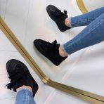 *SALE* SPARKLY SNEAKER 8970/BL-575 BLACK *WEBONLY*