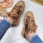 *SALE* SPARKLY SNEAKER 8970 LEOPARD *WEBONLY*