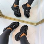 STEVE MADDEN ANIMATES-E SNEAKER 184W1 BLK/BLK