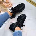 STEVE MADDEN SNEAKER MAXILLA-R-E 0110 JET BLACK