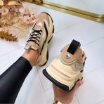 STEVE MADDEN SNEAKER POSSESSION-E  0033 KHAKI/BLACK