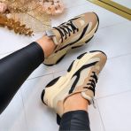 STEVE MADDEN SNEAKER POSSESSION-E  0033 KHAKI/BLACK