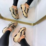 STEVE MADDEN SNEAKER POSSESSION-E  0033 KHAKI/BLACK