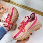 STEVE MADDEN SNEAKER PROJECT 2975 BLUSH/CORALMULTI