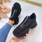 STEVE MADDEN SNEAKER VAULT 1 BLACK/BLACK