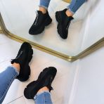 STEVE MADDEN SNEAKER VAULT 1 BLACK/BLACK