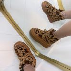 *SALE* STUDDED TEDDY SNOWBOOT 8-1968 LEOPARD *WEB ONLY*